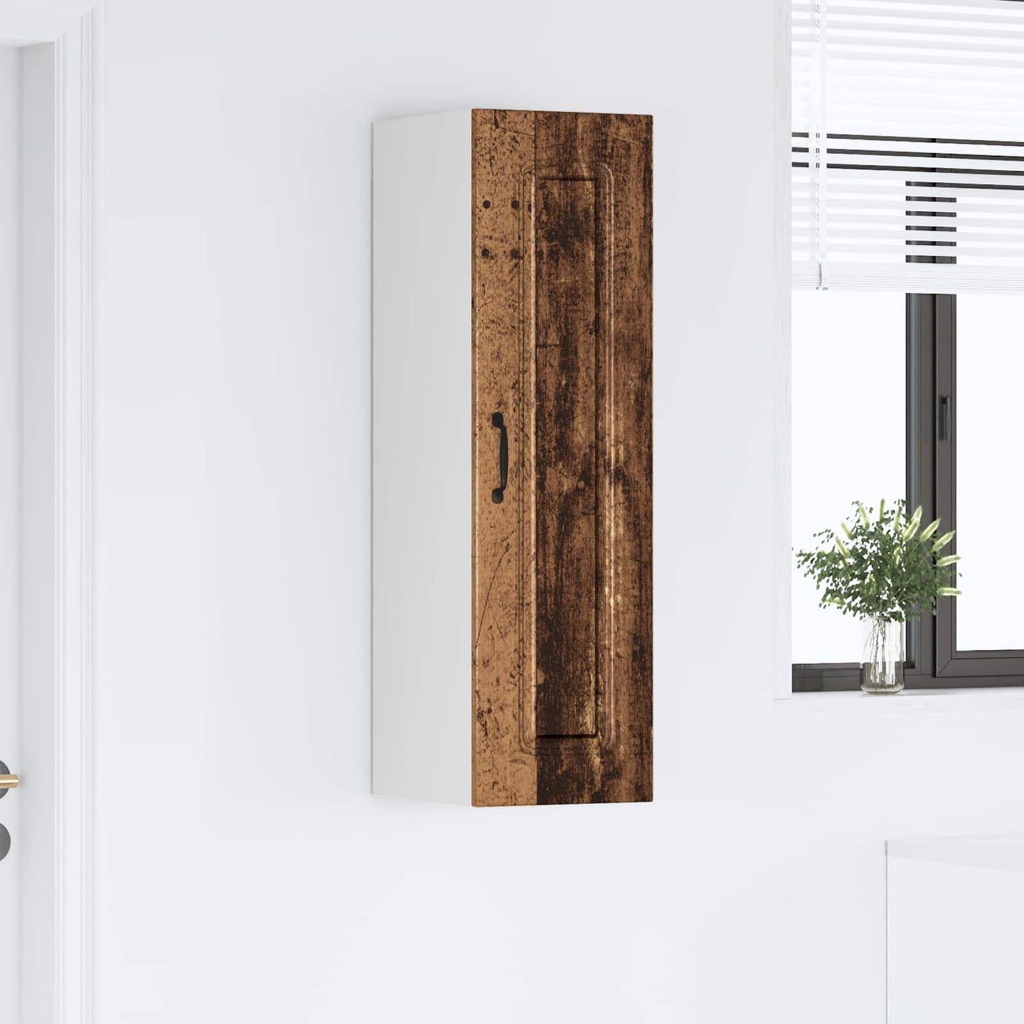 vidaXL Dishwasher Panel Kalmar Old Wood 30 x 31 x 100 cm
