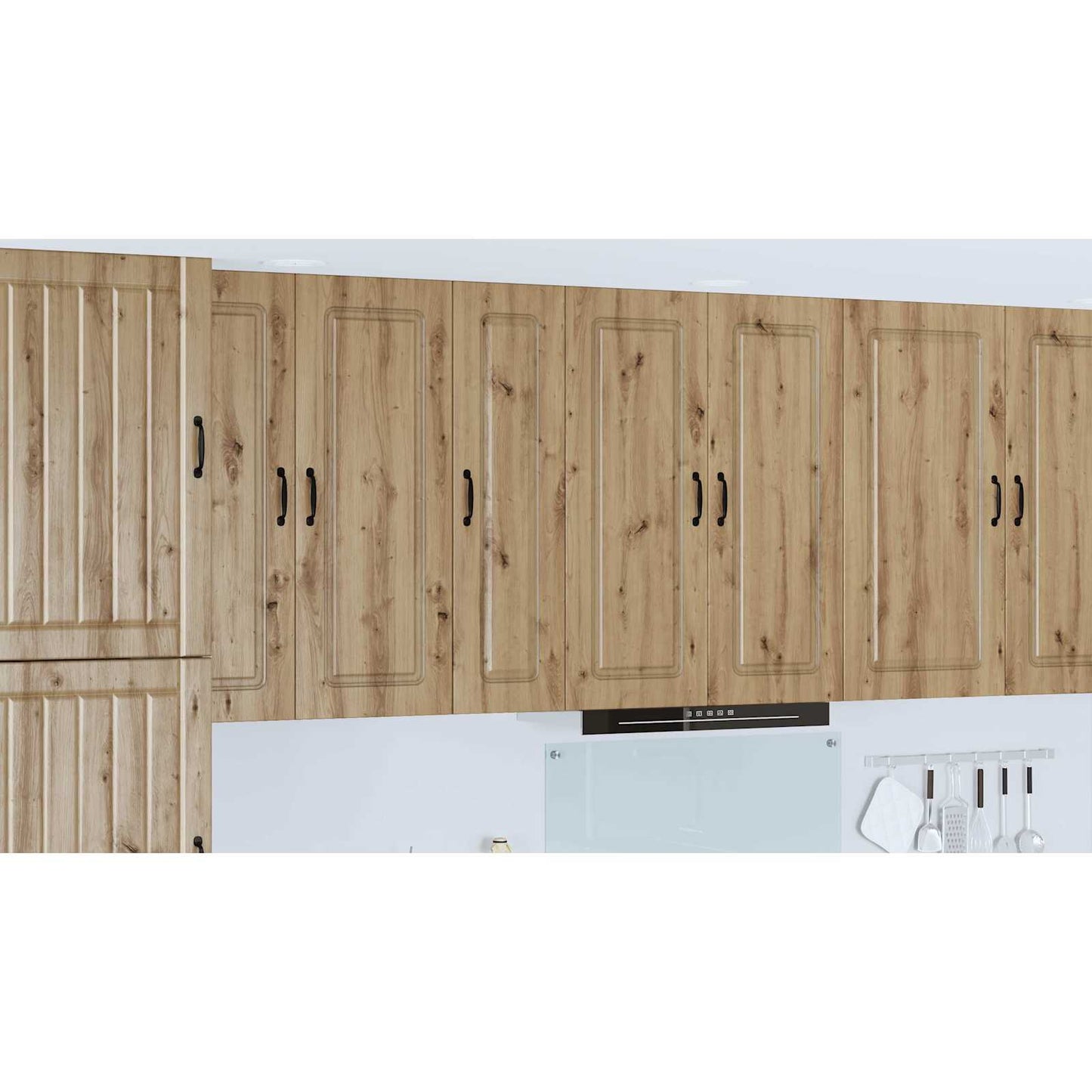 vidaXL Dishwasher Panel Kalmar Artisan Oak 30 x 31 x 100 cm