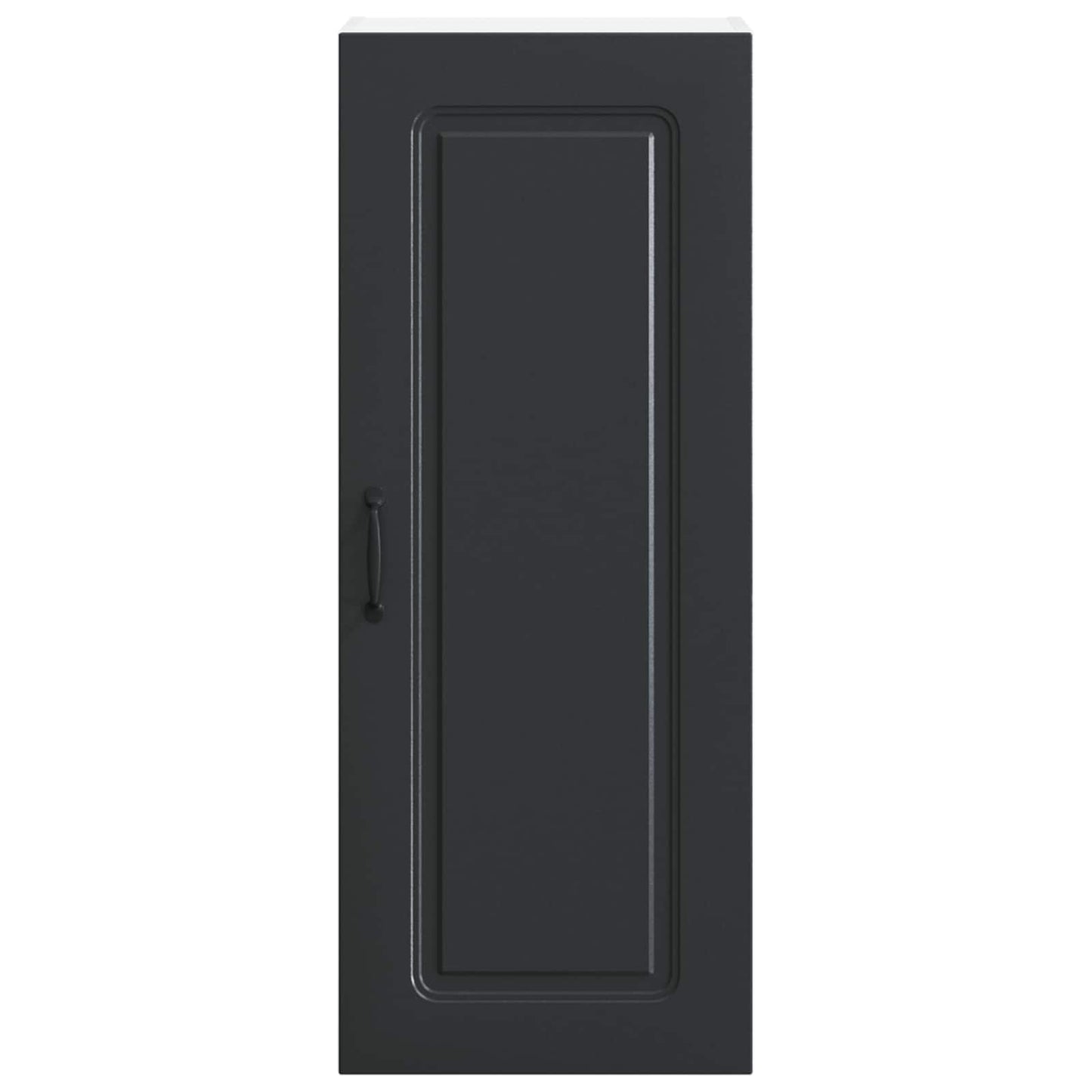vidaXL Dishwasher Panel Kalmar Black 40 x 31 x 100 cm Engineered Wood