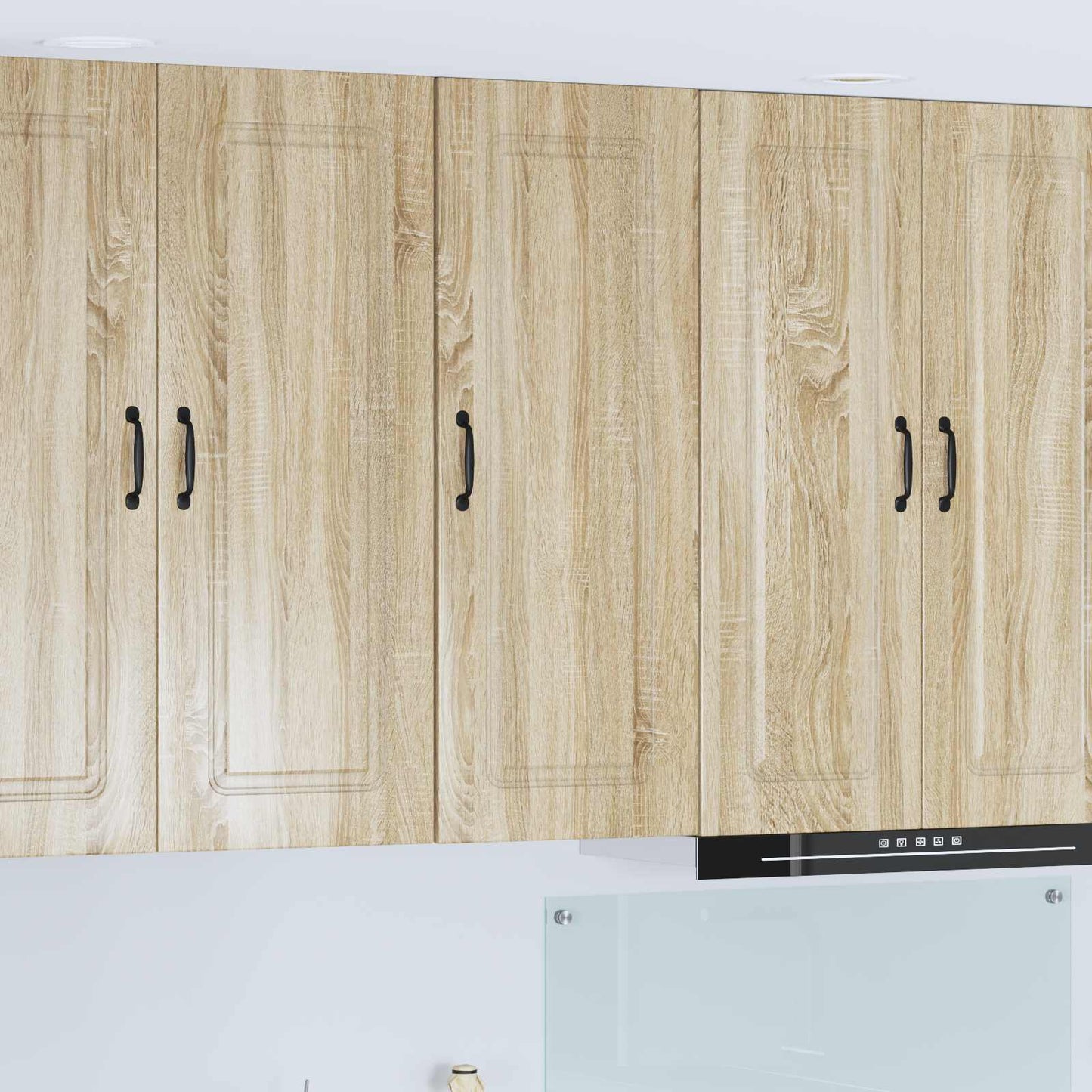 vidaXL Dishwasher Panel Kalmar Sonoma Oak 40 x 31 x 100 cm