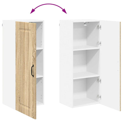 vidaXL Dishwasher Panel Kalmar Sonoma Oak 40 x 31 x 100 cm