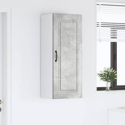 vidaXL Dishwasher Panel Kalmar Concrete Grey 40 x 31 x 100 cm