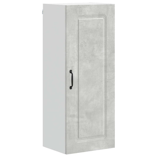 vidaXL Dishwasher Panel Kalmar Concrete Grey 40 x 31 x 100 cm