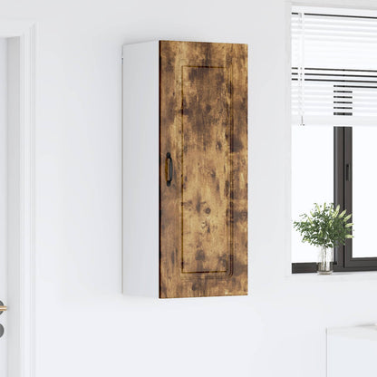 vidaXL Dishwasher Panel Kalmar Smoked Oak 40 x 31 x 100 cm