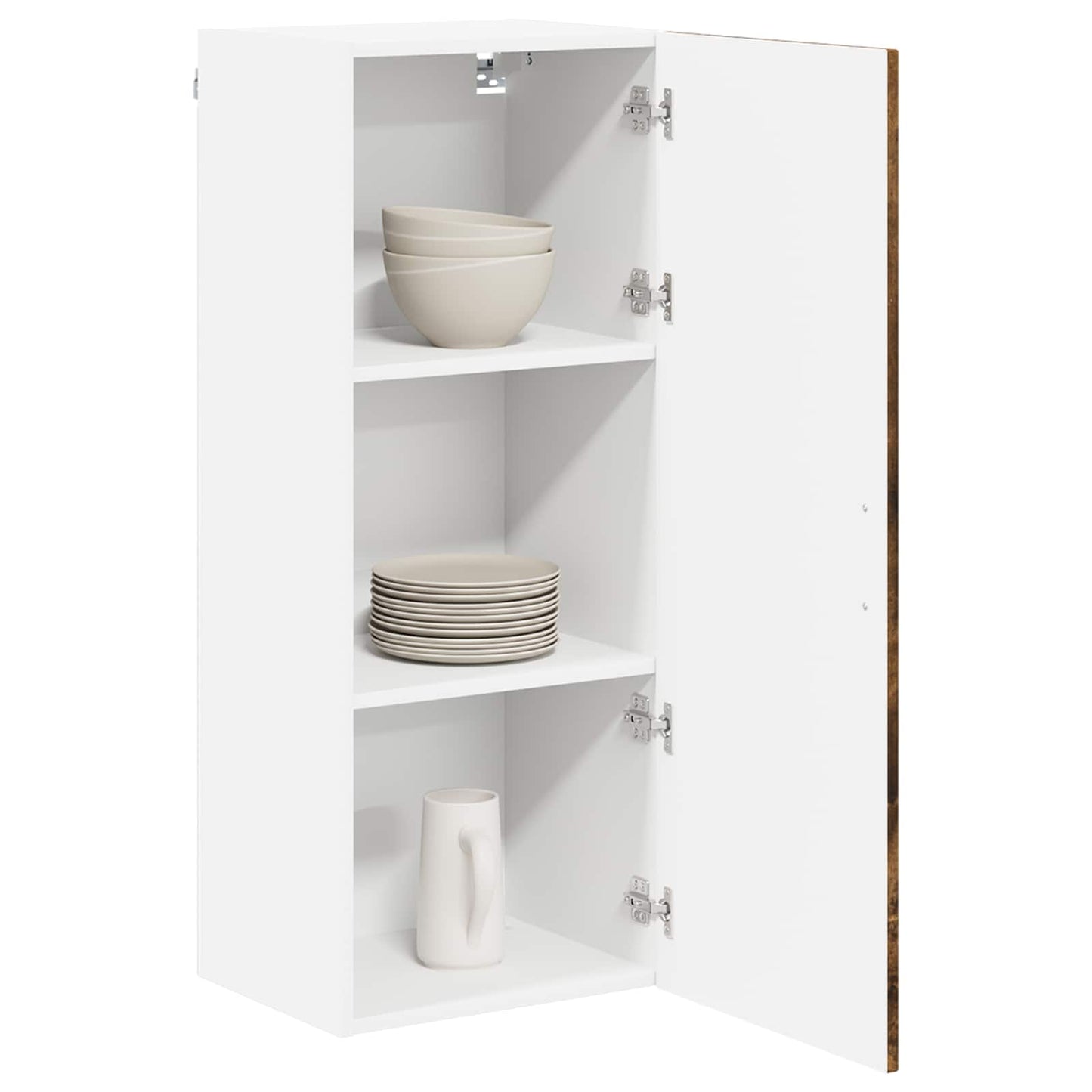 vidaXL Dishwasher Panel Kalmar Smoked Oak 40 x 31 x 100 cm