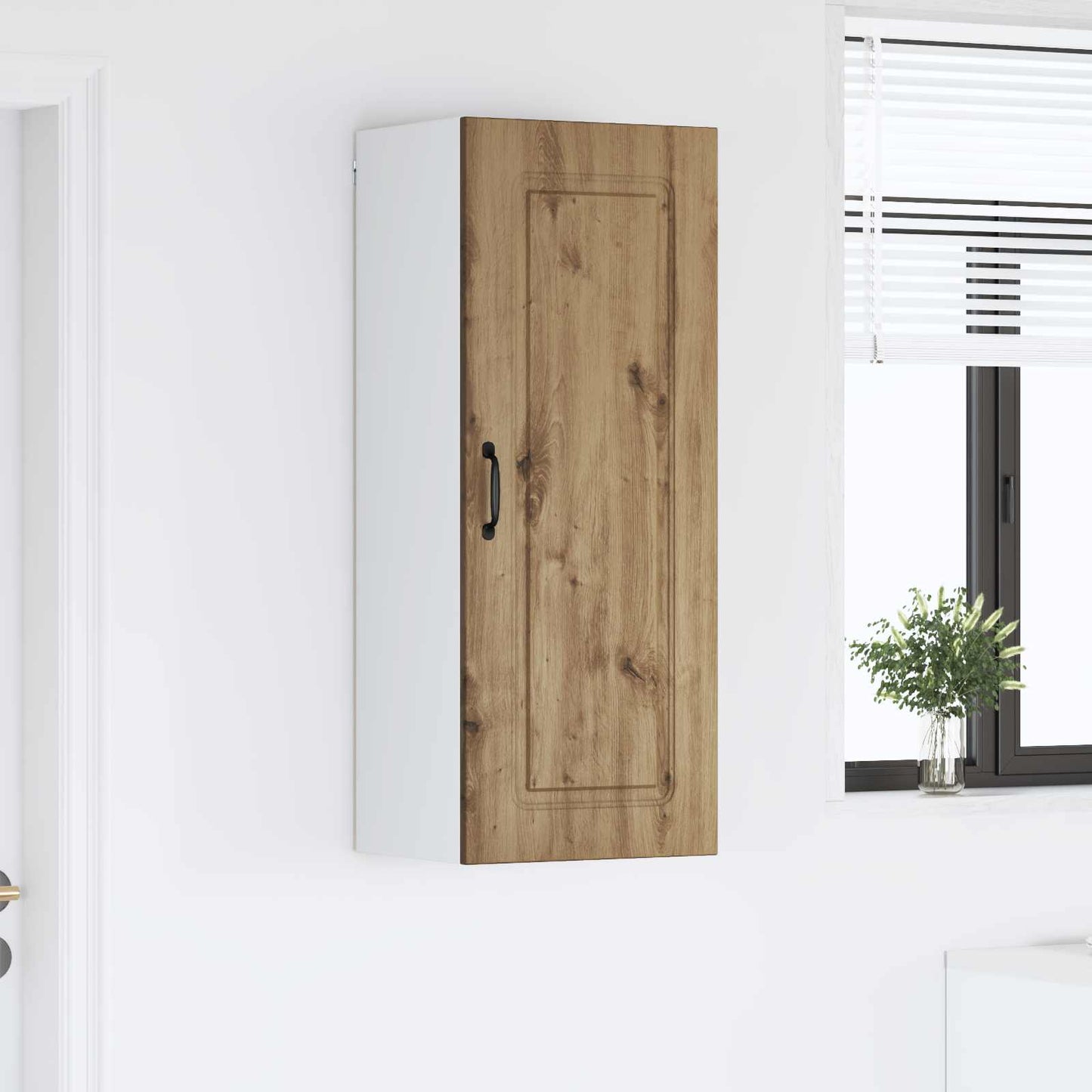 vidaXL Dishwasher Panel Kalmar Artisan Oak 40 x 31 x 100 cm