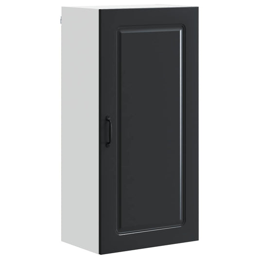 vidaXL Dishwasher Panel Kalmar Black 50 x 31 x 100 cm Engineered Wood