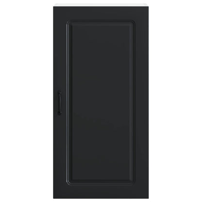 vidaXL Dishwasher Panel Kalmar Black 50 x 31 x 100 cm Engineered Wood