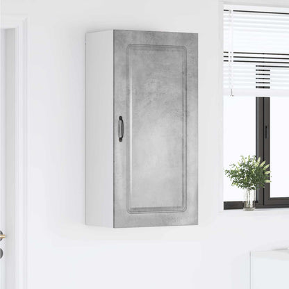 vidaXL Dishwasher Panel Kalmar Concrete Grey 50 x 31 x 100 cm