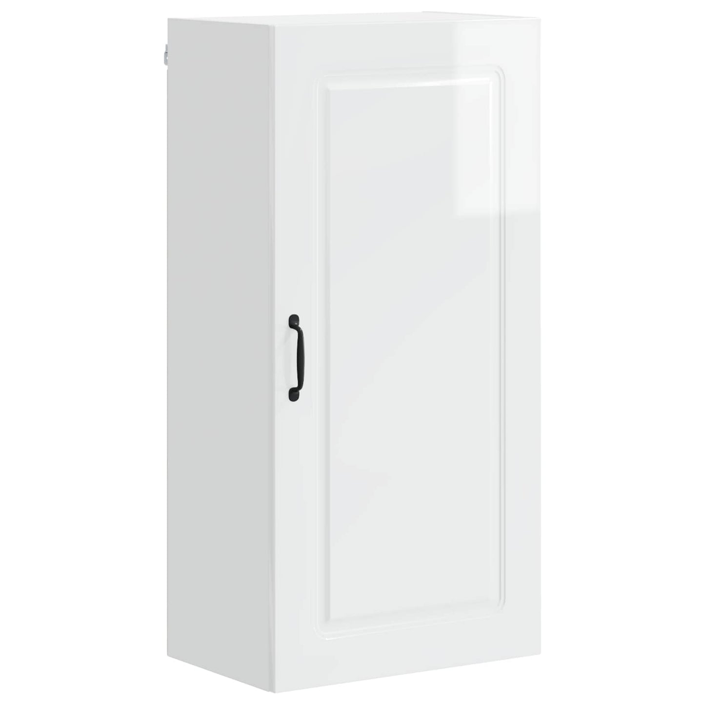 vidaXL Dishwasher Panel Kalmar High Gloss White 50 x 31 x 100 cm