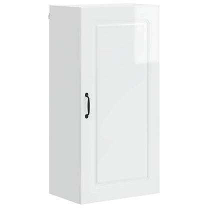 vidaXL Dishwasher Panel Kalmar High Gloss White 50 x 31 x 100 cm