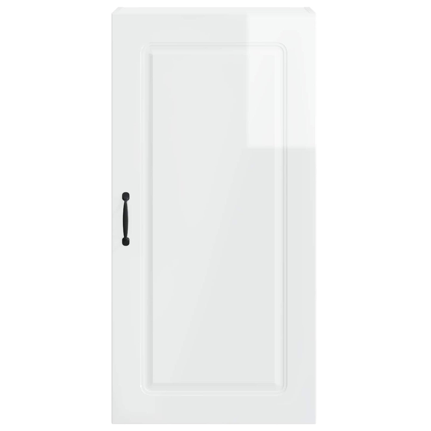 vidaXL Dishwasher Panel Kalmar High Gloss White 50 x 31 x 100 cm