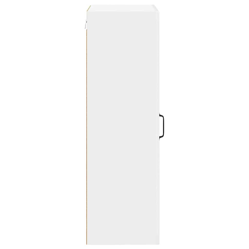 vidaXL Dishwasher Panel Kalmar High Gloss White 50 x 31 x 100 cm