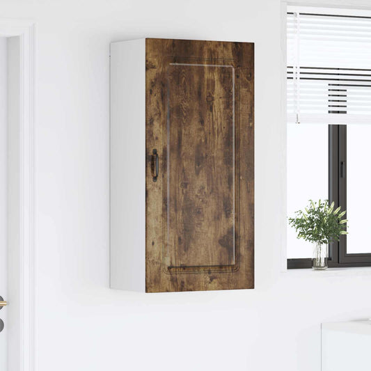 vidaXL Dishwasher Panel Kalmar Smoked Oak 50 x 31 x 100 cm