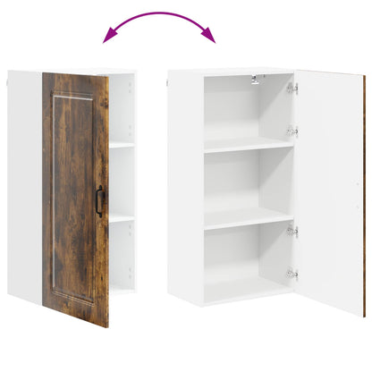 vidaXL Dishwasher Panel Kalmar Smoked Oak 50 x 31 x 100 cm