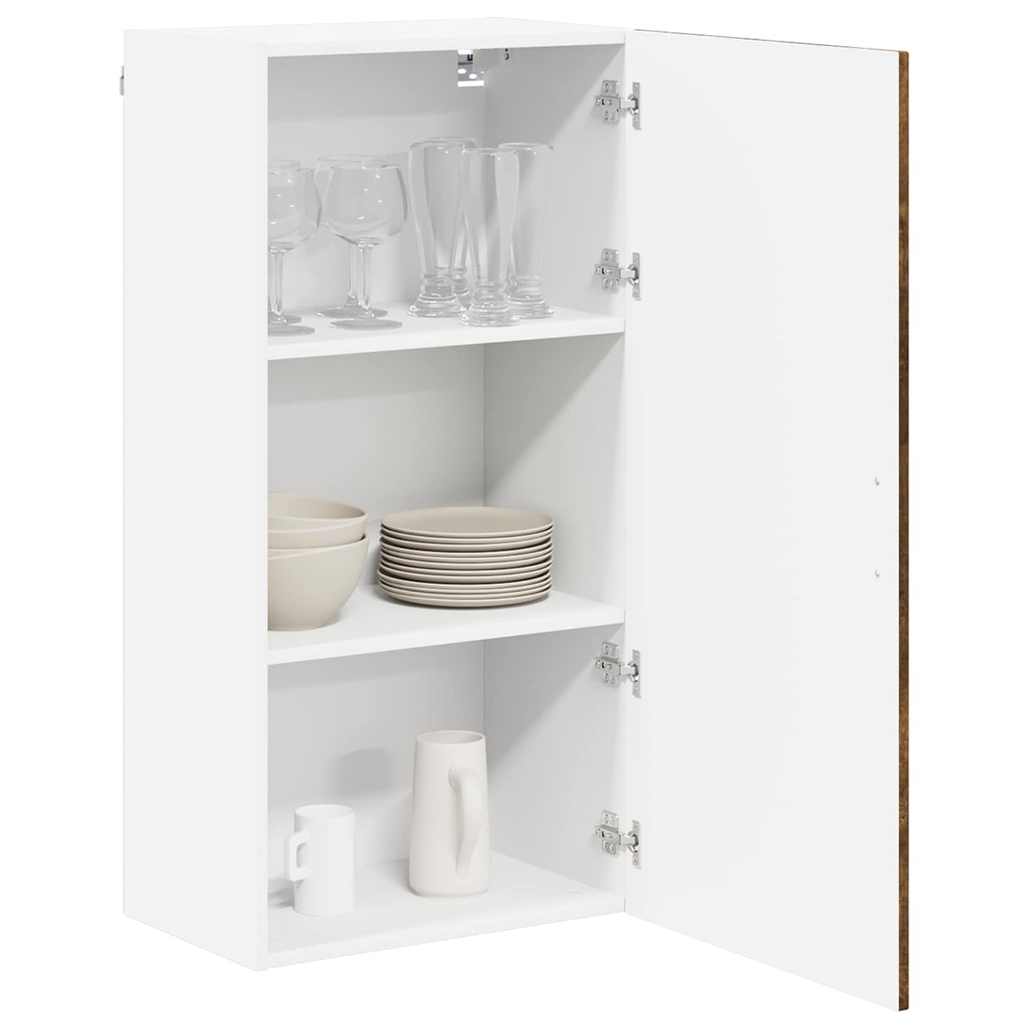 vidaXL Dishwasher Panel Kalmar Smoked Oak 50 x 31 x 100 cm
