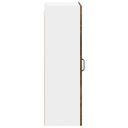 vidaXL Dishwasher Panel Kalmar Smoked Oak 50 x 31 x 100 cm