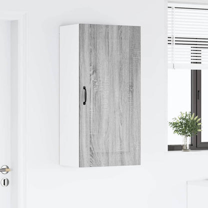 vidaXL Kitchen Wall Cabinet with Shelf Grey Sonoma 50 x 31 x 100 cm