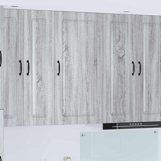 vidaXL Dishwasher Panel Kalmar Grey Sonoma 50 x 31 x 100 cm