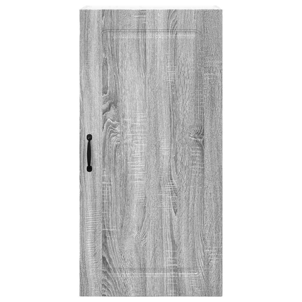 vidaXL Kitchen Wall Cabinet with Shelf Grey Sonoma 50 x 31 x 100 cm