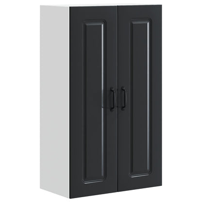 vidaXL Dishwasher Panel Kalmar Black 60 x 31 x 100 cm Engineered Wood
