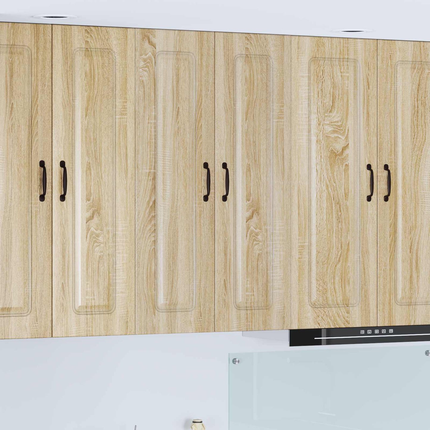 vidaXL Dishwasher Panel Kalmar Sonoma Oak 60 x 31 x 100 cm