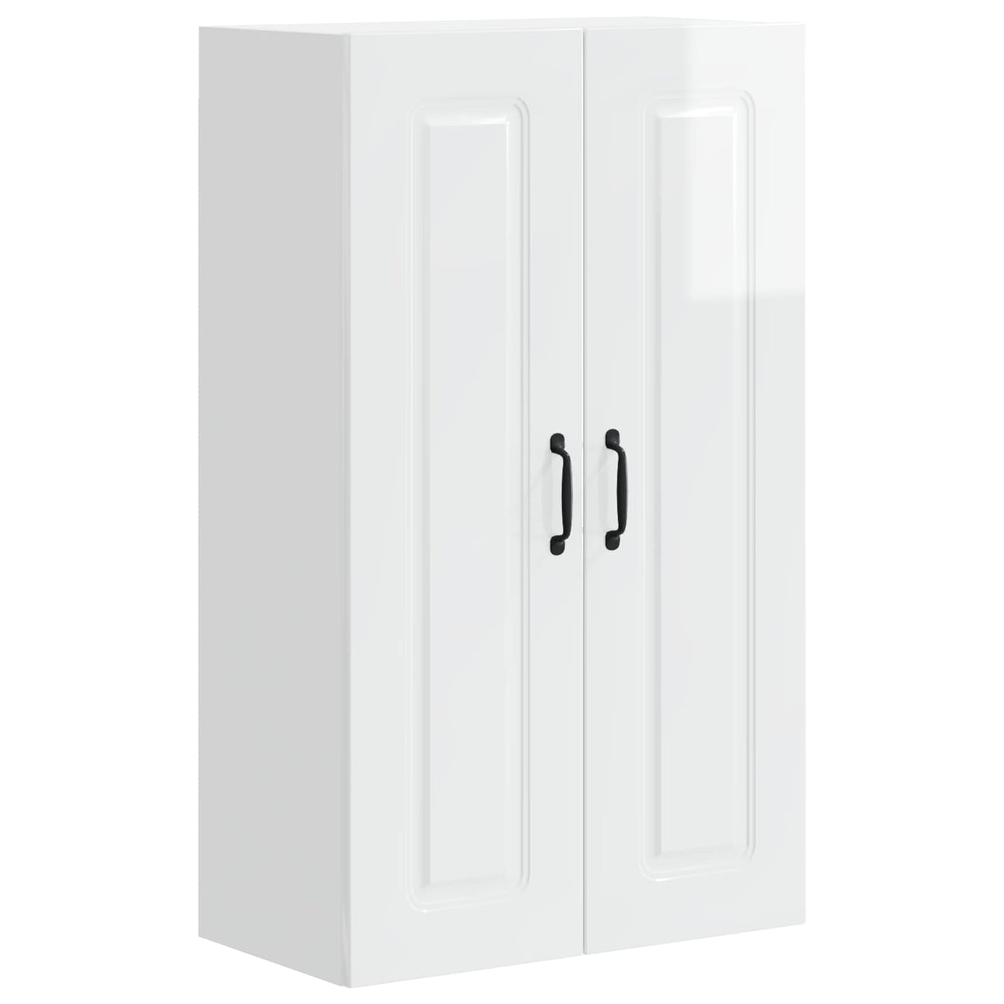 vidaXL Dishwasher Panel Kalmar High Gloss White 60 x 31 x 100 cm