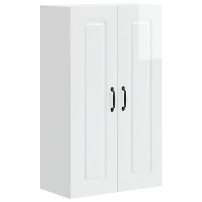 vidaXL Dishwasher Panel Kalmar High Gloss White 60 x 31 x 100 cm