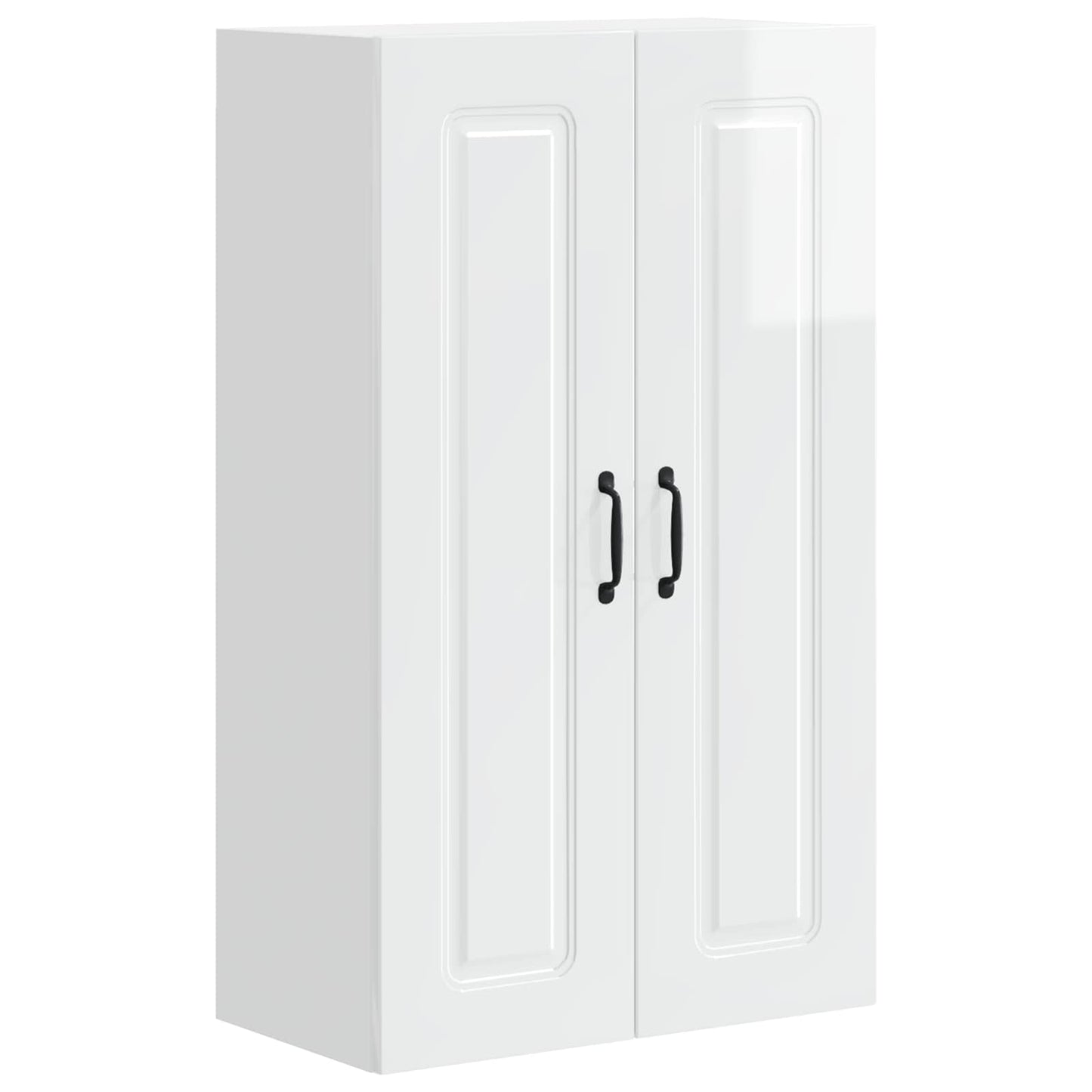 vidaXL Dishwasher Panel Kalmar High Gloss White 60 x 31 x 100 cm