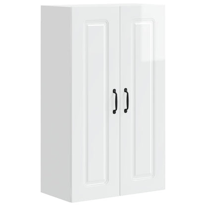 vidaXL Dishwasher Panel Kalmar High Gloss White 60 x 31 x 100 cm