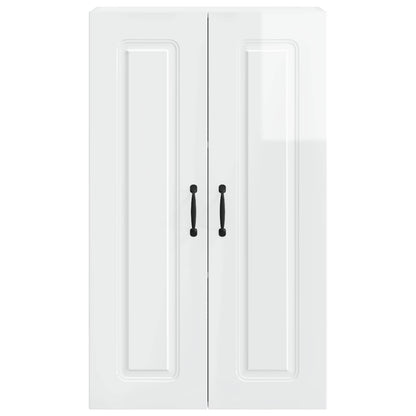 vidaXL Dishwasher Panel Kalmar High Gloss White 60 x 31 x 100 cm