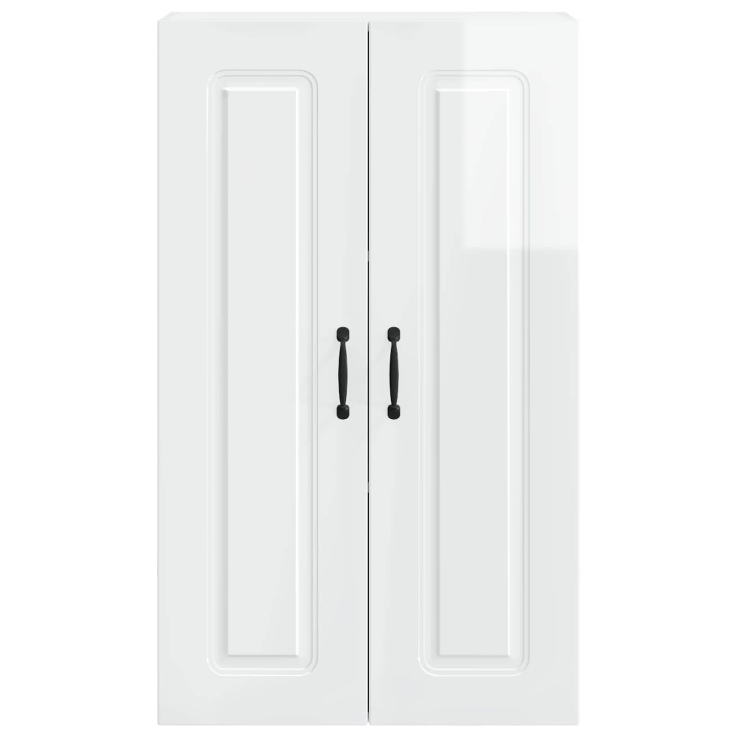 vidaXL Dishwasher Panel Kalmar High Gloss White 60 x 31 x 100 cm