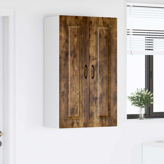 vidaXL Dishwasher Panel Kalmar Smoked Oak 60 x 31 x 100 cm