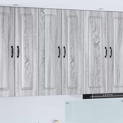 vidaXL Dishwasher Panel Kalmar Grey Sonoma 60 x 31 x 100 cm