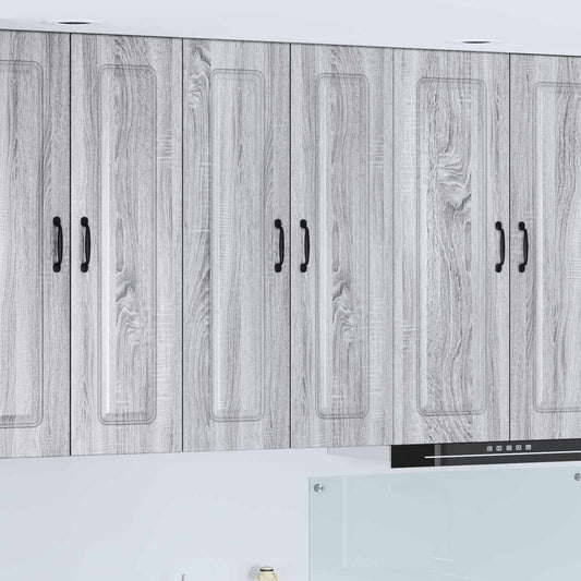vidaXL Dishwasher Panel Kalmar Grey Sonoma 60 x 31 x 100 cm