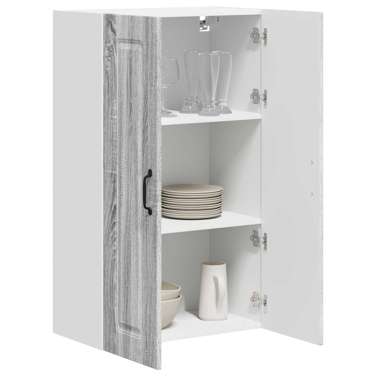vidaXL Dishwasher Panel Kalmar Grey Sonoma 60 x 31 x 100 cm