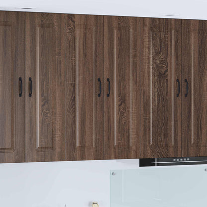 vidaXL Dishwasher Panel Kalmar Brown Oak 60 x 31 x 100 cm