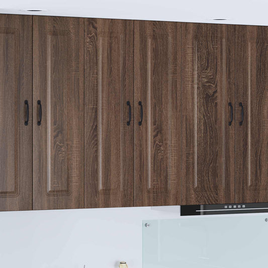 vidaXL Dishwasher Panel Kalmar Brown Oak 60 x 31 x 100 cm