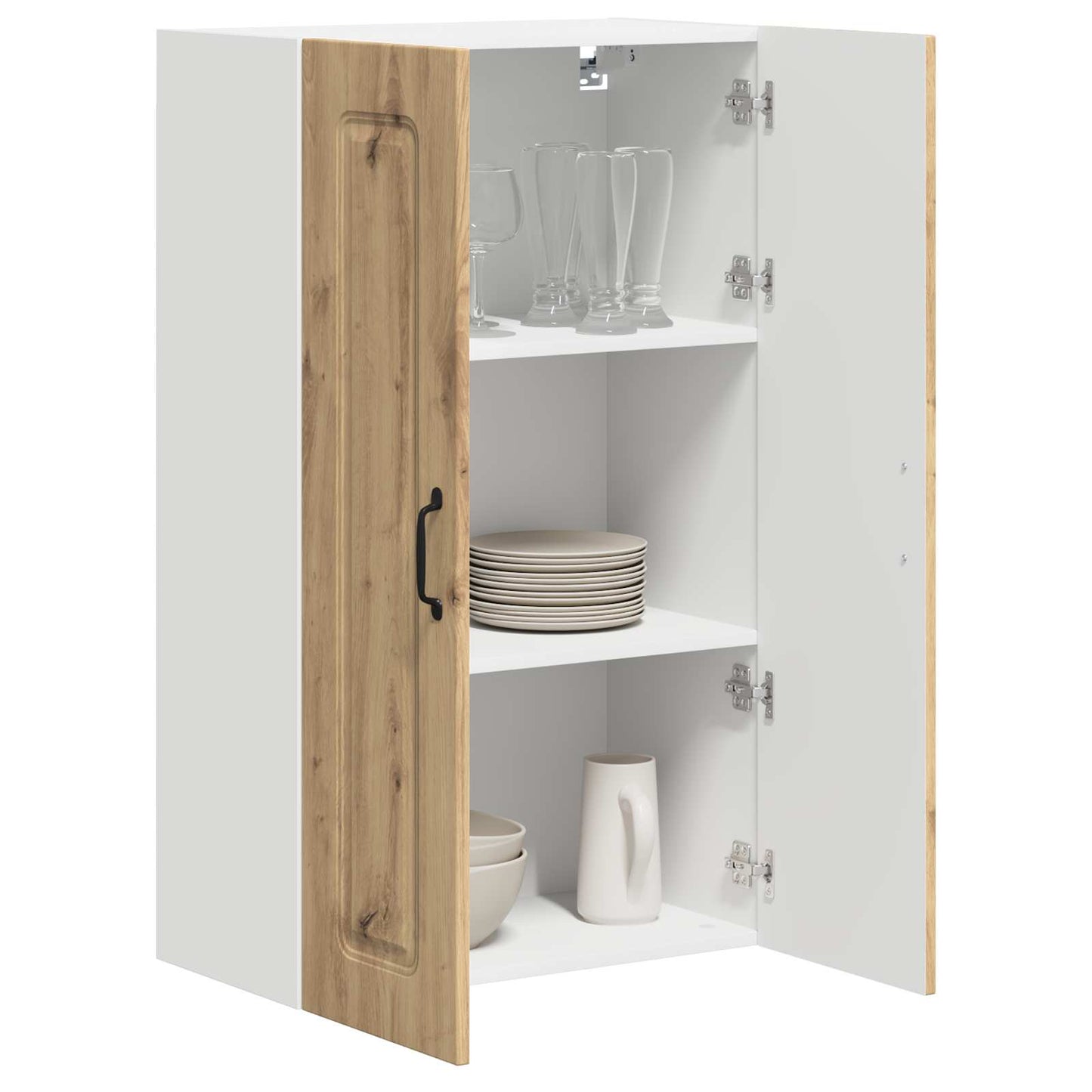 vidaXL Dishwasher Panel Kalmar Artisan Oak 60 x 31 x 100 cm