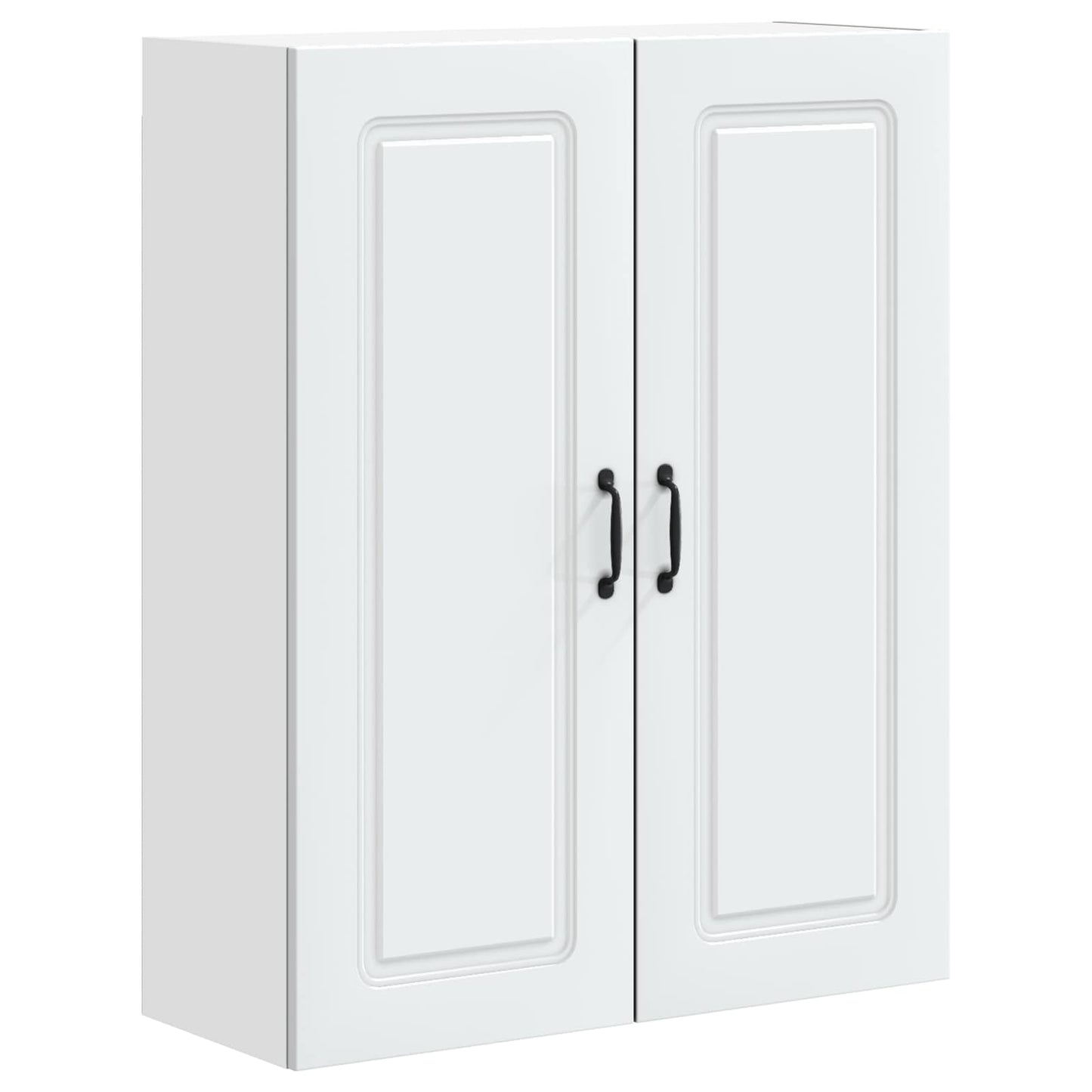 vidaXL Dishwasher Panel Kalmar White 80 x 31 x 100 cm Engineered Wood