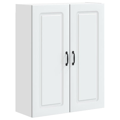 vidaXL Dishwasher Panel Kalmar White 80 x 31 x 100 cm Engineered Wood