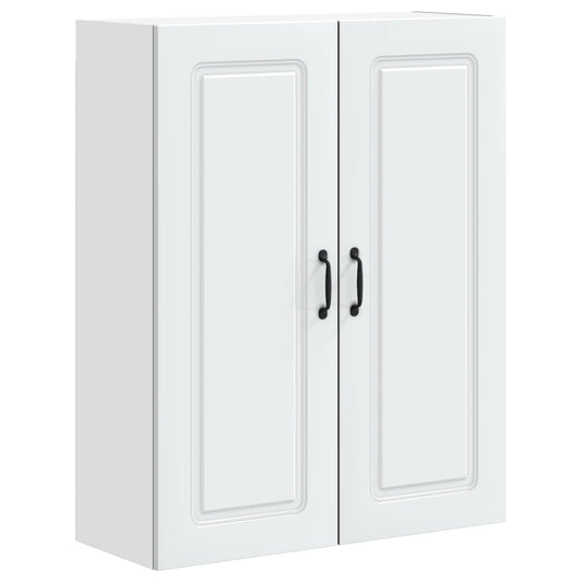 vidaXL Dishwasher Panel Kalmar White 80 x 31 x 100 cm Engineered Wood