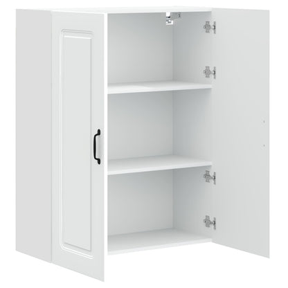 vidaXL Dishwasher Panel Kalmar White 80 x 31 x 100 cm Engineered Wood