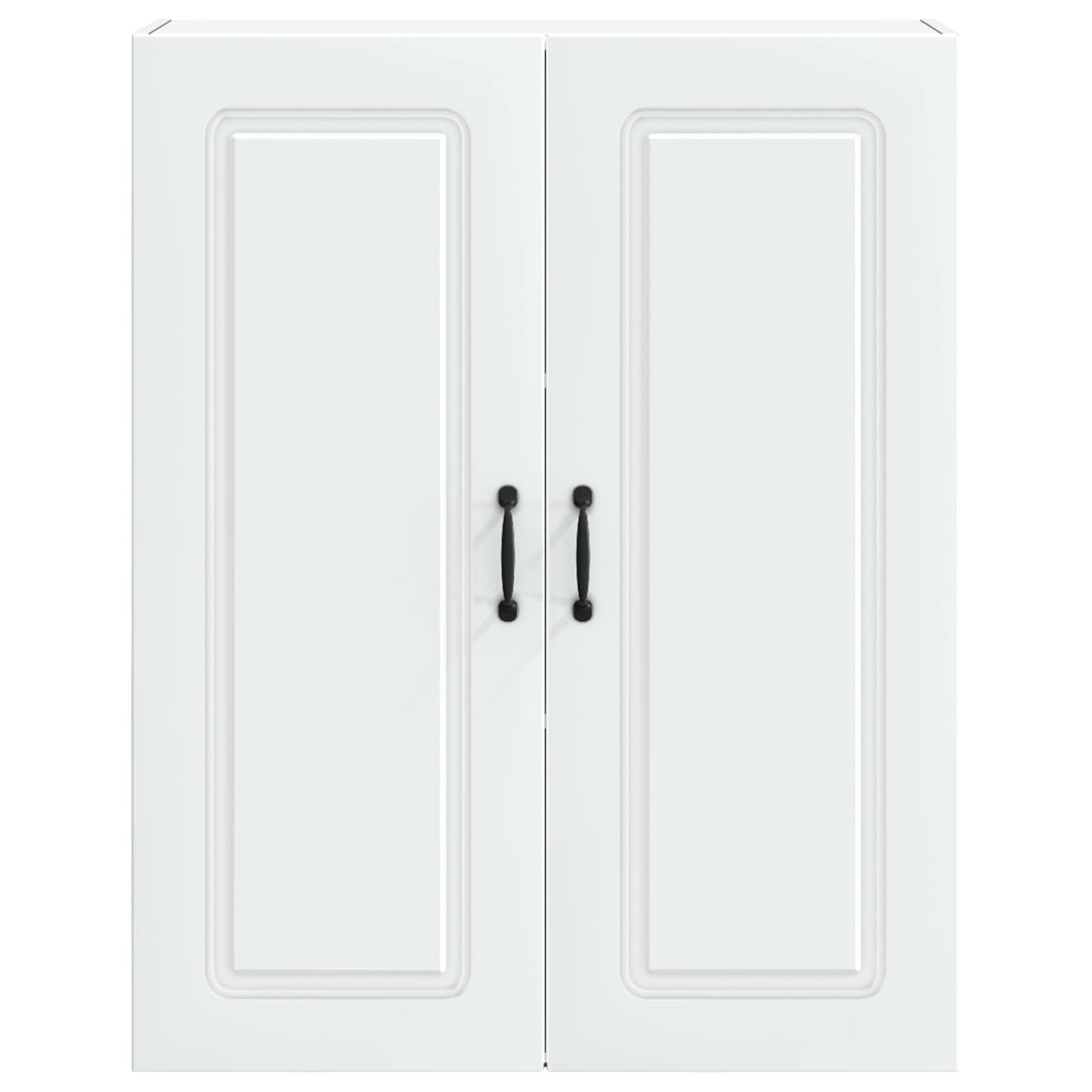 vidaXL Dishwasher Panel Kalmar White 80 x 31 x 100 cm Engineered Wood