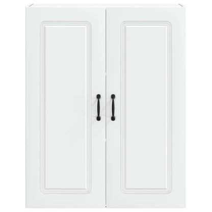 vidaXL Dishwasher Panel Kalmar White 80 x 31 x 100 cm Engineered Wood
