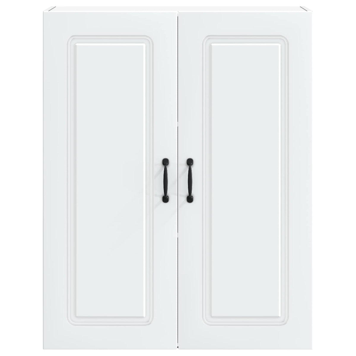 vidaXL Dishwasher Panel Kalmar White 80 x 31 x 100 cm Engineered Wood