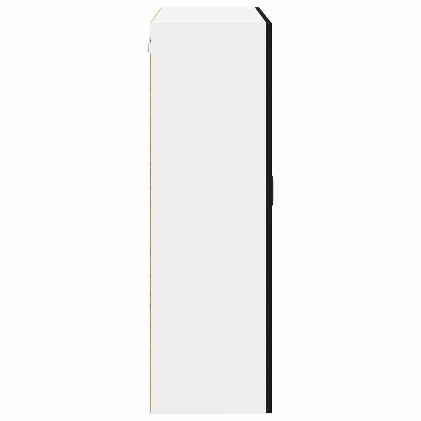 vidaXL Dishwasher Panel Kalmar Black 80 x 31 x 100 cm Engineered Wood