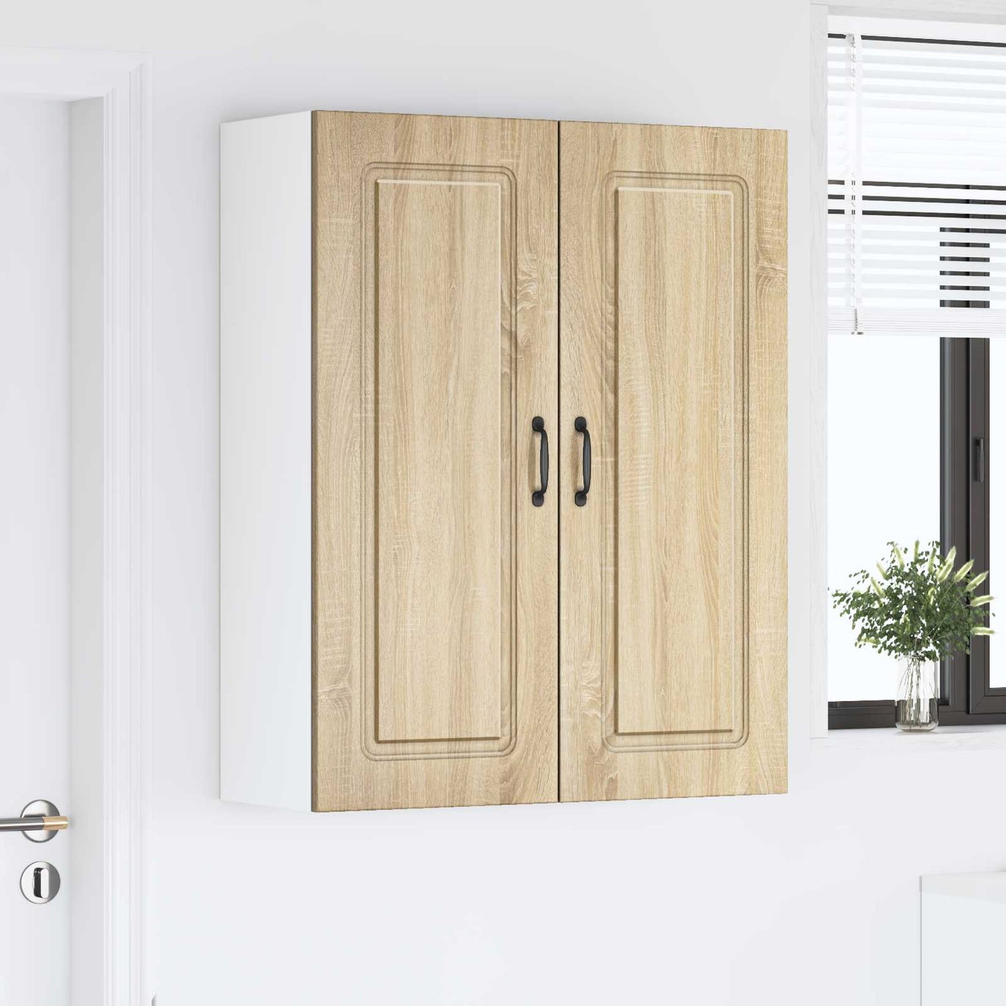 vidaXL Dishwasher Panel Kalmar Sonoma Oak 80 x 31 x 100 cm