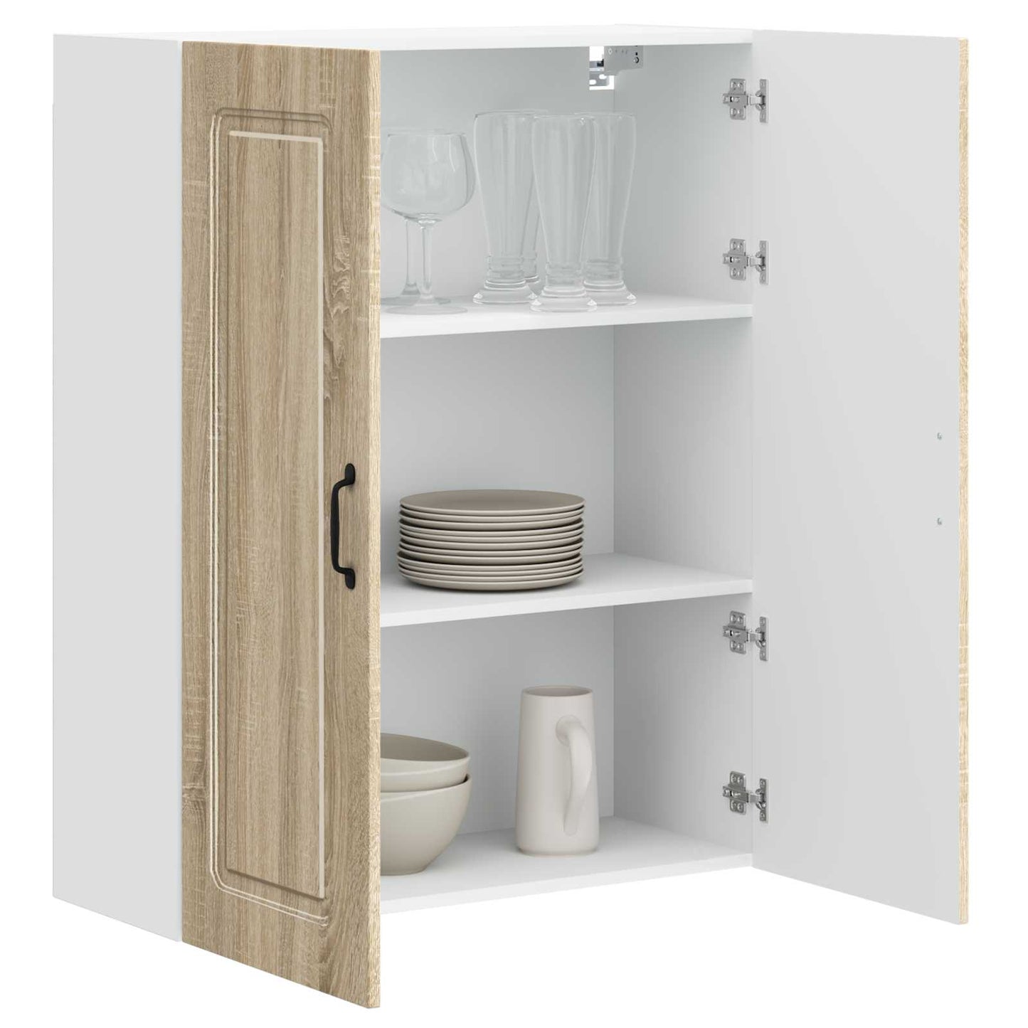 vidaXL Dishwasher Panel Kalmar Sonoma Oak 80 x 31 x 100 cm