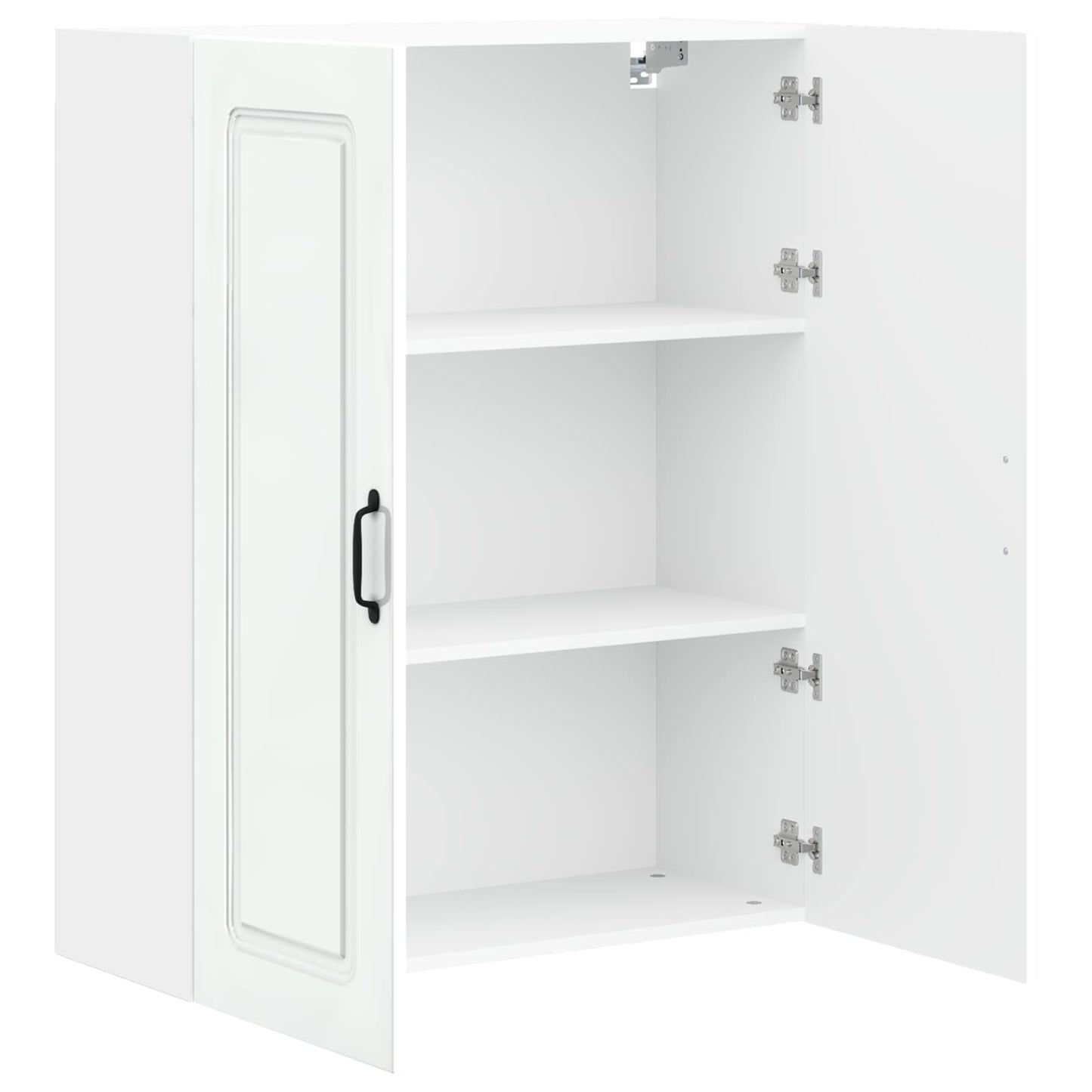 vidaXL Dishwasher Panel Kalmar High Gloss White 80 x 31 x 100 cm
